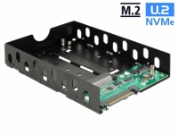 Delock Converter U.2 SFF-8639 to M.2 NVMe Key M / U.2 SFF-8639 with 3.5″ frame