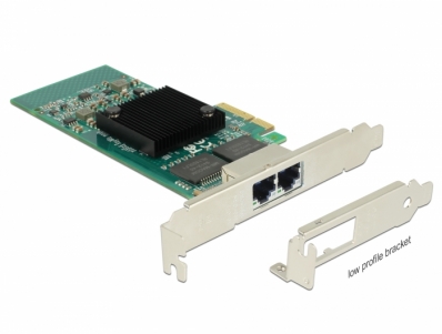 Delock PCI Express Card > 2 x Gigabit LAN