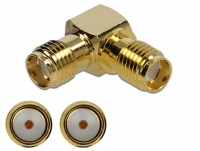 Delock Adapter SMA jack to SMA jack 90° 10 GHz