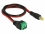 Delock Cable DC 5.5 x 2.5 mm male to Terminal Block 2 pin 50 cm