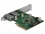 Delock PCI Express x4 Card to 2 x external USB 3.1 Gen 2 Type-A female