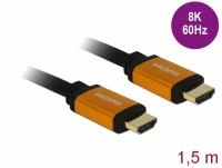Delock Ultra High Speed HDMI Cable 48 Gbps 8K 60 Hz 1.5 m