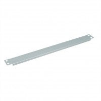 Value 19" Blank Panel, 1U, Metal, RAL 7035 lightgrey