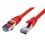 VALUE S/FTP Patch Cord Cat.6A, red, 0.3 m