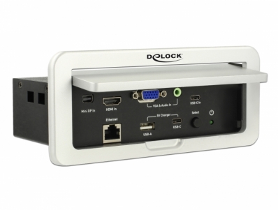 Delock Multi-AV to HDMI Converter 4K 60 Hz for table mount
