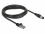 Delock Cable RJ45 plug to M12 plug 8 pin A-coded Cat.5e SFTP 2 m