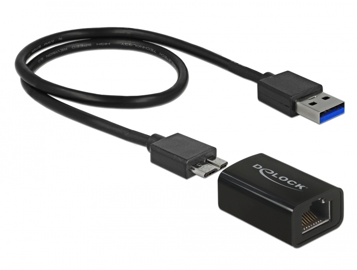 Adaptateur Delock micro USB B - USB C