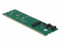 Delock Adapter SATA + DDR3 to M.2 key B