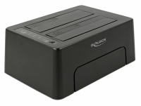 Delock USB Type-C™ 3.1 Docking Station for 2 x SATA HDD / SSD with Clone Function