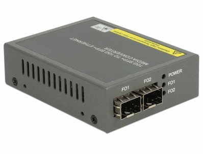 Delock Media Converter 10GBase-R SFP+ to SFP+