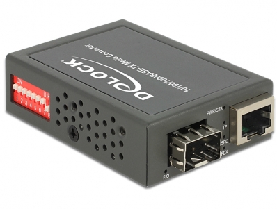 Delock Media Converter 10/100/1000Base-T to SFP compact