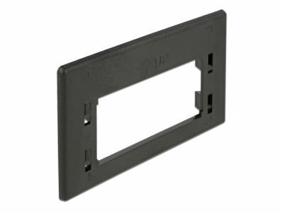 Delock Keystone Adapter Plate for furniture installation outlet