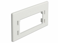 Delock Keystone Adapter Plate for furniture installation outlet