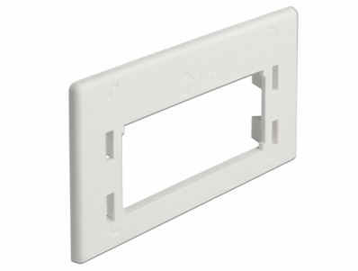 Delock Keystone Adapter Plate for furniture installation outlet