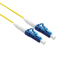 ROLINE Fibre Optic Jumper Cable 9/125µm, OS2, LC/LC, UPC, simplex, LSOH, yellow,