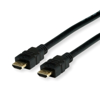 VALUE HDMI Ultra HD Cable + Ethernet, M/M, Resistant Plug, black, 5.0 m