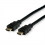 VALUE HDMI Ultra HD Cable + Ethernet, M/M, Resistant Plug, black, 1.5 m