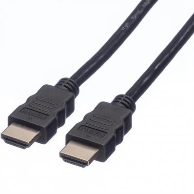 VALUE HDMI Ultra HD Cable + Ethernet, M/M, black, 1.5 m