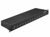 Delock 19″ Industry Hub 13 x USB 3.1 Gen 1 Type-A