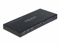 Delock HDMI KVM Switch 4 x with USB 2.0 and Audio