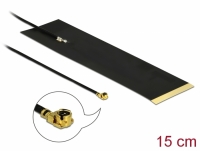 Delock LTE Antenna MHF® I plug 1.9 - 3.9 dBi 1.13 15 cm FPC internal self adhesive