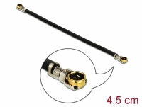 Delock Antenna Cable MHF® 4L plug to MHF® 4L plug 1.13 4.5 cm