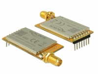 Delock IoT LoRa Radio Module 868 MHz 30 dBm TTL (3.3 V) pin header male to SMA jack