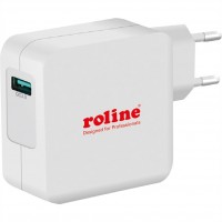 ROLINE USB Wall Charger Euro Plug, 1 port, QC3.0, 24W