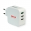 ROLINE USB Wall Charger, 3 Ports (1x QC3.0 + 2x 5V/2.4A), 36W