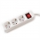VALUE Power Strip, 3-way, with Switch, white, 10 m