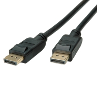 ROLINE DisplayPort Cable, v1.4, DP-DP, M/M, black, 3.0 m