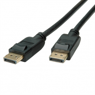 ROLINE DisplayPort Cable, v1.4, DP-DP, M/M, black, 2.0 m