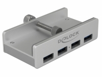 Delock External USB 3.0 4 Port Hub with Locking Screw