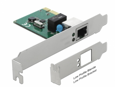 Delock PCI Express Card 1 x Gigabit LAN