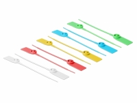 Delock Cable Ties with label tap L 180 x W 2.5 mm 10 pieces assorted colors