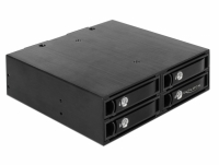 Delock 5.25″ Mobile Rack for 4 x 2.5″ SATA / SAS HDD / SSD 12 Gb/s