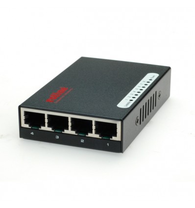 ROLINE Fast Ethernet Switch, Pocket, 8 Ports