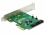 Delock 2 port SATA PCI Express Card with RAID