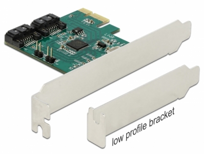 Delock 2 port SATA PCI Express Card with RAID