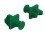 Delock Dust Cover for RJ45 jack 10 pieces green
