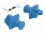 Delock Dust Cover for RJ45 jack 10 pieces blue