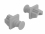 Delock Dust Cover for RJ45 jack 10 pieces grey