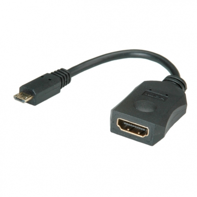 VALUE MHL to HDMI Cable, passive, 0.1m