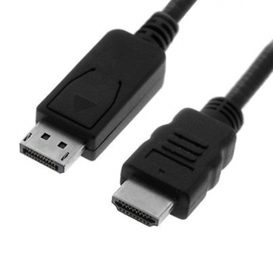 VALUE DisplayPort Cable, DP - HDTV, M/M, black, 4.5 m