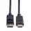 VALUE DisplayPort Cable, DP - HDTV, M/M, black, 4.5 m