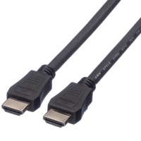 VALUE HDMI High Speed Cable + Ethernet, LSOH, M/M, black, 5 m