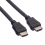 VALUE HDMI High Speed Cable + Ethernet, LSOH, M/M, black, 2 m