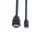 VALUE HDMI High Speed Cable + Ethernet, A - D, M/M, 0.8 m