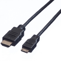 VALUE HDMI High Speed Cable + Ethernet, A - C, M/M, 2 m