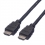 VALUE HDMI High Speed Cable, M/M, black, 1 m